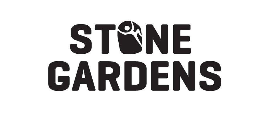 the final Stone Gardens brand logo